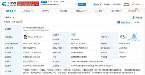 寒武紀(jì)增資至4.22億元，深化計(jì)算機(jī)系統(tǒng)服務(wù)戰(zhàn)略布局