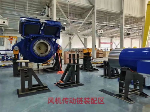 遠(yuǎn)景能源風(fēng)儲(chǔ)一體化高端總裝基地內(nèi)蒙古自治區(qū)錫林浩特市首臺(tái)套風(fēng)機(jī)主機(jī)下線(xiàn)